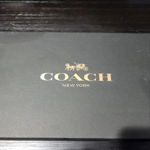 Coach luggage tag and passport case